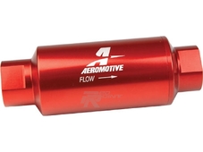 Aeromotive Фильтр топливный 10 микрон (вход-вых. AN10) красный