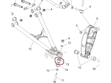 SP1(SPI) (2204229 ) Шаровая нижнего рычага для POLARIS PRO RMK, AXYS  (1шт)