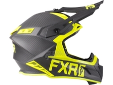 FXR Шлем Helium Carbon Black/Hi-Vis (размер M)