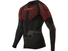 DragonFly Термофутболка DF 3DThermo Red с длинным рукавом (размер XL-XXL)