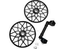 TKI Комплект установки колёс Snowflake 9'' для POLARIS ось смещения 1 INCH/2 WHEEL в комплекте (черный) в Самаре