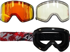 LYNX Очки BRP Lynx Radien Goggles, Red strap/Black frame