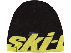 BRP Шапка Ski-doo Reversible beanie Sunburst двухсторонняя черный/лимон (универсальный размер) в Самаре